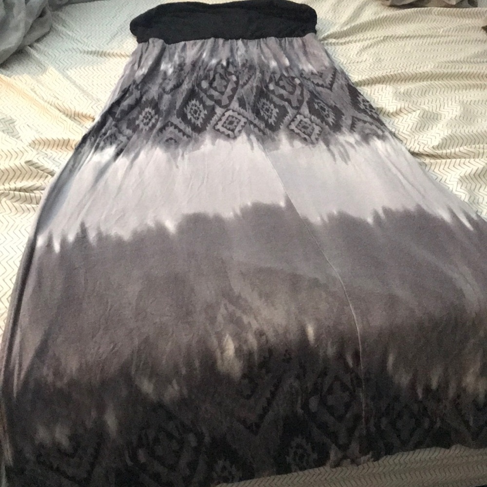 Aztec maxi skirt